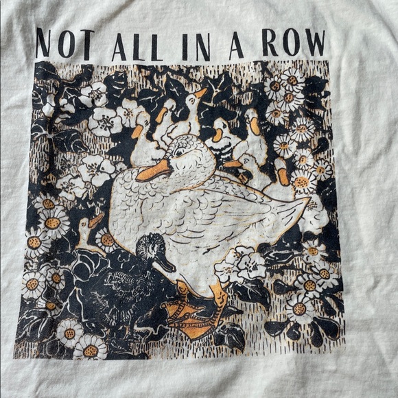 Comfort Colors Ducks Cream Graphic Tee - Short Sleeve - Picture 2 of 4